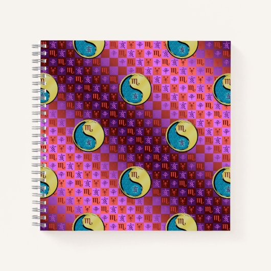 Scorpio & Metal Boar Notizblock (Vorderseite)