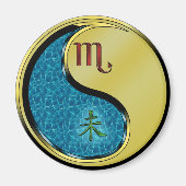 Scorpio & Metal Goat Magnet (Vorne)