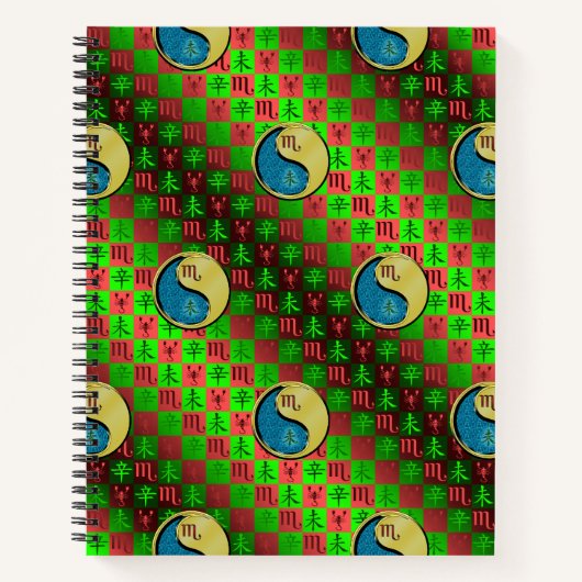 Scorpio & Metal Goat Notizblock (Vorderseite)