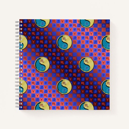 Scorpio & Metal Ox Notizblock (Vorderseite)