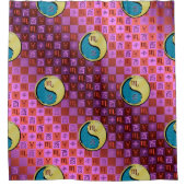 Scorpio & Metal Rooster Duschvorhang (Vorderseite)