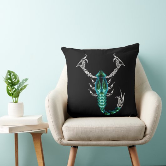 Scorpio – Minimalist Zodiac Decorative Pillow Kissen (Stuhl )