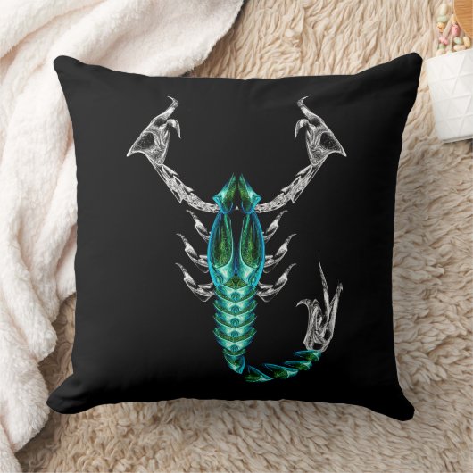 Scorpio – Minimalist Zodiac Decorative Pillow Kissen (Decke)