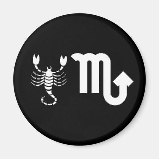 Scorpio mit Symbol Magnet (Vorne)