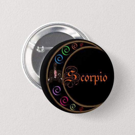 Scorpio Moons Button (Vorne & Hinten)