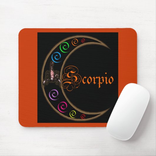 Scorpio Moons Mousepad (Mit Mouse)