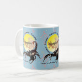 Scorpio October 24 to November 22 Mug Kaffeetasse (Vorderseite Links)