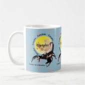 Scorpio October 24 to November 22 Mug Kaffeetasse (Links)