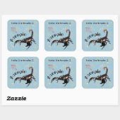Scorpio October 24 to November 22 Sticker (Blatt)