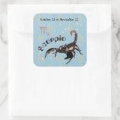 Scorpio October 24 to November 22 Sticker (Tasche)