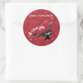 Scorpio October 24 to November 22 Sticker (Tasche)