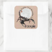 Scorpio October 24 to November 22 Sticker (Tasche)