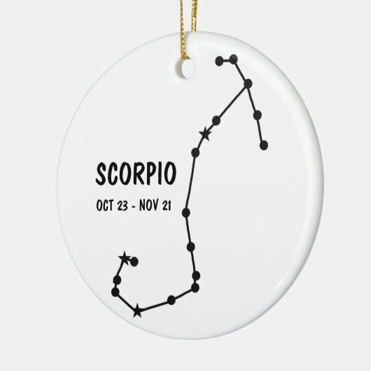 Scorpio Ornament (Links)
