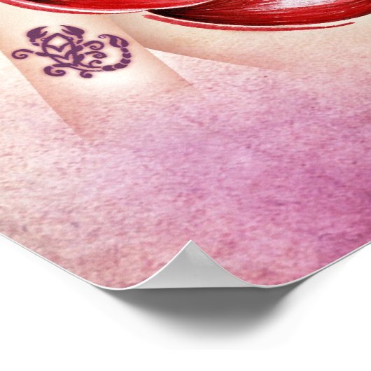 Scorpio Plakate Wand an Wand Kunst (Ecke)