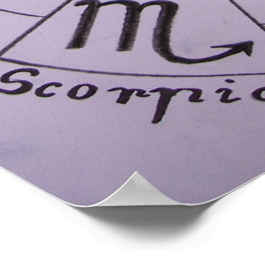 SCORPIO POSTER (Ecke)