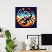 Scorpio Poster (Heimbüro)