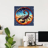 Scorpio Poster (Heimbüro)