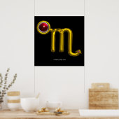 SCORPIO POSTER (Küche)