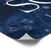 Scorpio Poster mit Namen, Sternzeichen zodiac (Ecke)