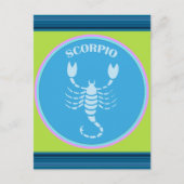 Scorpio Postkarte (Vorderseite)