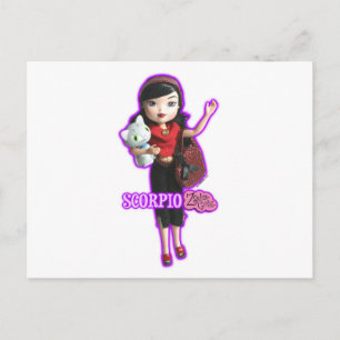 Scorpio Postkarte