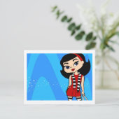 Scorpio Postkarte (Stehend Vorderseite)