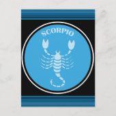 Scorpio Postkarte (Vorderseite)