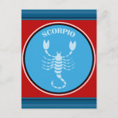 Scorpio Postkarte (Vorderseite)