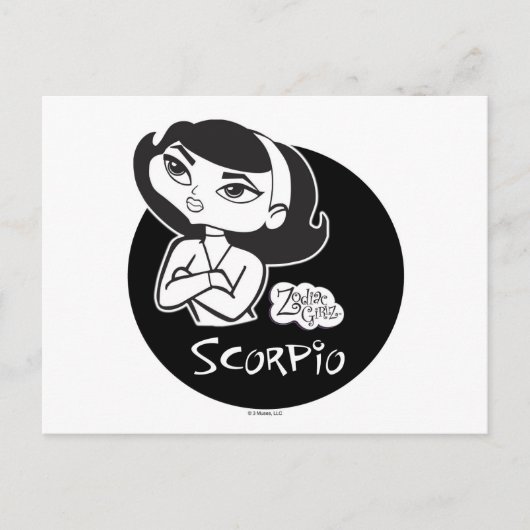 Scorpio Postkarte (Vorderseite)