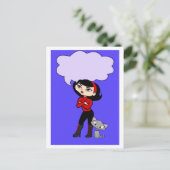 Scorpio Postkarte (Stehend Vorderseite)