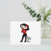 Scorpio Postkarte (Stehend Vorderseite)