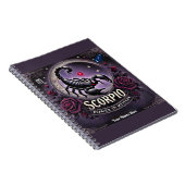 Scorpio "Power in Mystery" SpiralNotebook Notizblock (Rechte Seite)