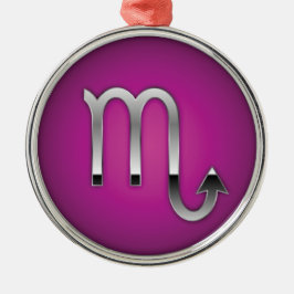 Scorpio Premium Weihnachten Ornament Aus Metall