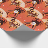 Scorpio Queen Geschenkpapier (Ecke)