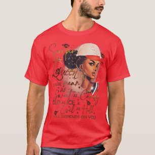 Scorpio Queen Sweet as Candy Geburtstagsgeschenk f T-Shirt