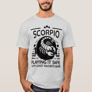 Scorpio Rebellion: Sicherheit spielen? Nicht in me T-Shirt