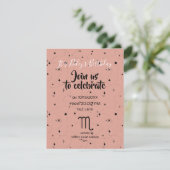 Scorpio Rose zum Geburtstag einladen (Stehend Vorderseite)