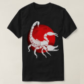 Scorpio Ruler der Mars T-Shirt (Design vorne)