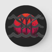 Scorpio  runde wanduhr (Vorderseite)