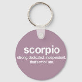 SCORPIO SCHLÜSSELANHÄNGER (Vorderseite)