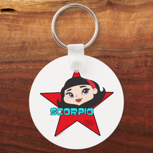 Scorpio-Schlüsselanhänger Schlüsselanhänger (Vorderseite)