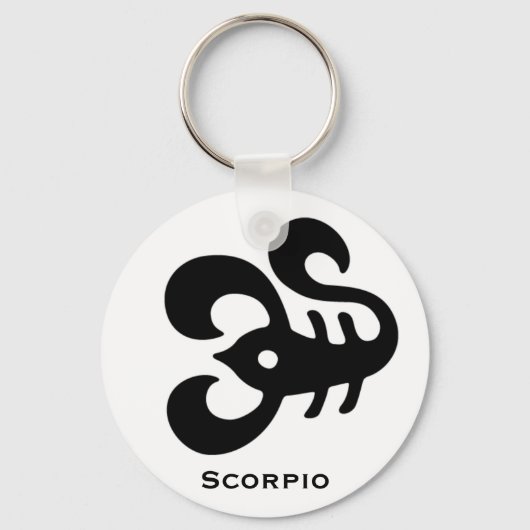 Scorpio-Schlüsselanhänger Schlüsselanhänger (Vorderseite)