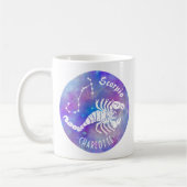 Scorpio Scorpion Constellation Stars Geburtsname Kaffeetasse (Links)