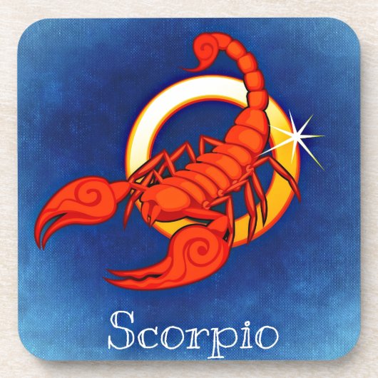 Scorpio, Scorpion Untersetzer (Vorderseite)