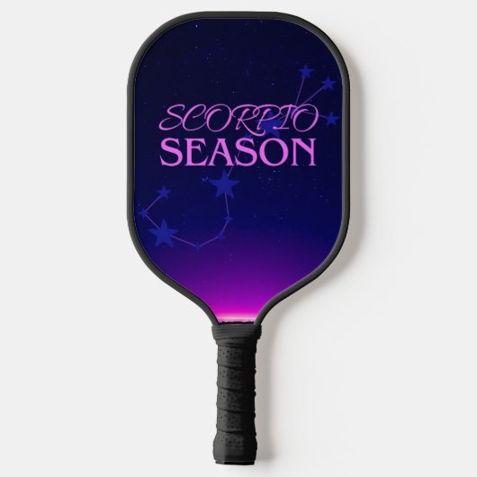 Scorpio Season Pickleball Paddle (Rückseite)