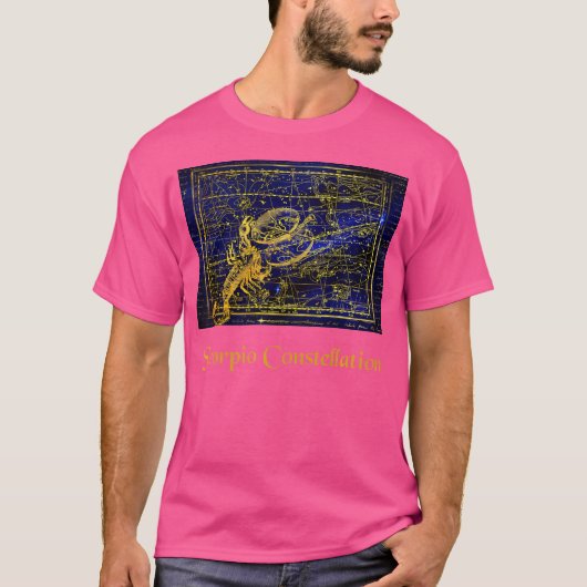 Scorpio Shirt Scorpio Constellation Astronomie (Vorderseite)