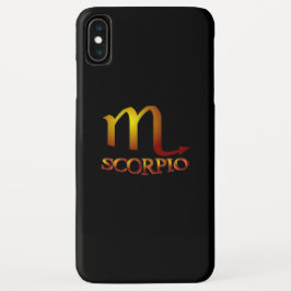 Scorpio Star Gold Case-Mate iPhone Hülle