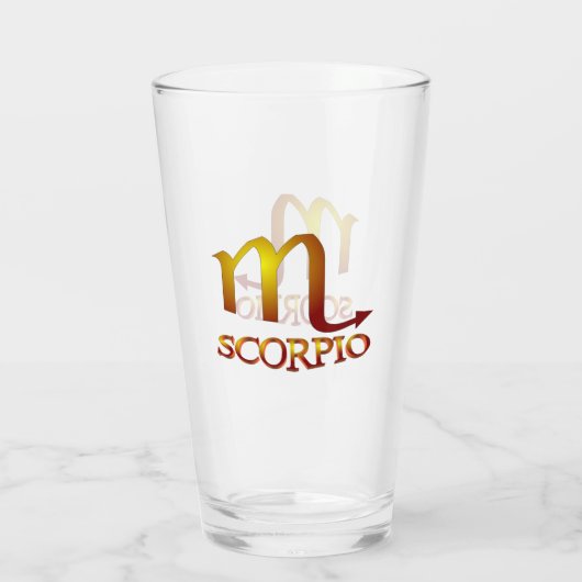 Scorpio Star Gold Glas (Rückseite)