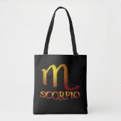 Scorpio Star Gold Tasche (Vorderseite)
