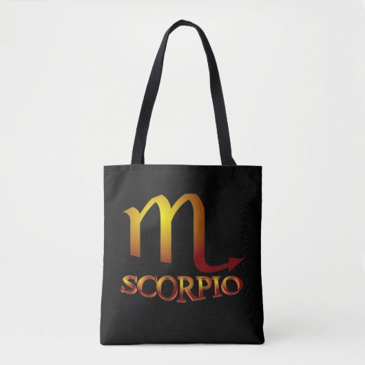 Scorpio Star Gold Tasche (Vorderseite)